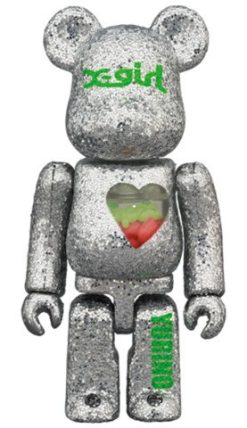 MEDICOM TOY BE@RBRICK X-girl x YURINO(E-girls) 100% & 400% Bearbrick?Pre-Order?-2-JToys