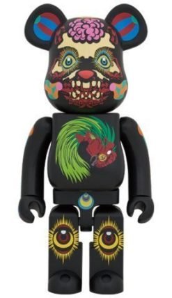 Medicom Toy Be@Rbrick Keiichi Tanaami Red And Black 1000 Bearbrick?Pre-Order?-4-Jtoys Medicom Toy Be@Rbrick Keiichi Tanaami Red And Black 1000 Bearbrick?Pre-Order?-4-Jtoys