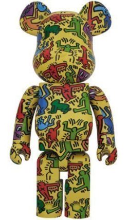 MEDICOM TOY BE@RBRICK KEITH HARING #5 1000% Bearbrick-1-JToys