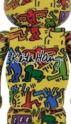 MEDICOM TOY BE@RBRICK KEITH HARING #5 1000% Bearbrick-2-JToys