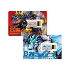 Digimon Dim Card Set Vol1 Volcanic Beat & Blizzard Fang-1-JToys