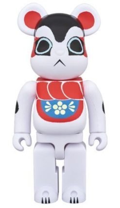 MEDICOM TOY BE@RBRICK INU HARIGON Teresa Chiba Black & White 400% Bearbrick-2-JToys