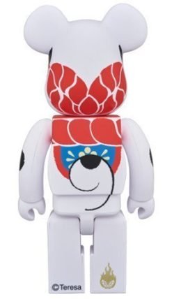 Medicom Toy Be@Rbrick Inu Harigon Teresa Chiba Black &Amp; White 400% Bearbrick-3-Jtoys