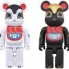 Medicom Toy Be@Rbrick Inu Harigon Teresa Chiba Black &Amp; White 400% Bearbrick-1-Jtoys