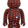 Medicom Toy Be@Rbrick Black Heart 1000% Bearbrick?Pre-Order?-1-Jtoys