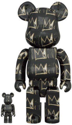 Medicom Toy Be@Rbrick Jean-Michel Basquiat #8 100% &Amp; 400% Bearbrick?Pre-Order?-1-Jtoys Medicom Toy Be@Rbrick Jean-Michel Basquiat #8 100% &Amp; 400% Bearbrick?Pre-Order?-1-Jtoys
