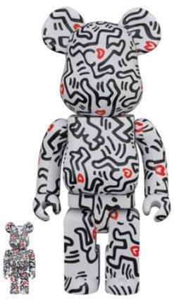 MEDICOM TOY BE@RBRICK Keith Haring #8 100% & 400% Bearbrick?Pre-Order?-1-JToys