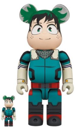 MEDICOM TOY BE@RBRICK My Hero Academia Midoriya Izuku & All Might Bundle 100% & 400% Bearbrick?Pre-Order?-2-JToys