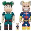 MEDICOM TOY BE@RBRICK My Hero Academia Midoriya Izuku & All Might Bundle 100% & 400% Bearbrick?Pre-Order?-1-JToys