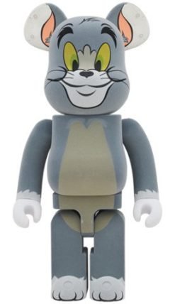 MEDICOM TOY BE@RBRICK Tom Flocky Ver. (Tom & Jerry) 1000% Bearbrick?Pre-Order?-1-JToys