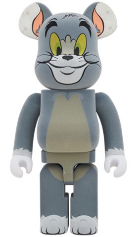 Medicom Toy Be@Rbrick Tom Flocky Ver. (Tom &Amp; Jerry) 1000% Bearbrick?Pre-Order?-1-Jtoys Medicom Toy Be@Rbrick Tom Flocky Ver. (Tom &Amp; Jerry) 1000% Bearbrick?Pre-Order?-1-Jtoys