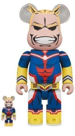MEDICOM TOY BE@RBRICK My Hero Academia All Might 100% & 400% Bearbrick