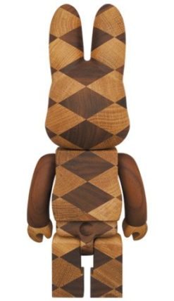 MEDICOM TOY BE@RBRICK ???? KARIMOKU WOVEN 400% Bearbrick?Pre-Order?-2-JToys