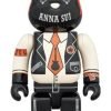 Medicom Toy Be@Rbrick Anna Sui Red &Amp; Beige 400% Bearbrick-1-Jtoys