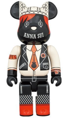 Medicom Toy Be@Rbrick Anna Sui Red &Amp; Beige 400% Bearbrick-1-Jtoys Medicom Toy Be@Rbrick Anna Sui Red &Amp; Beige 400% Bearbrick-1-Jtoys