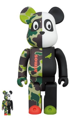 Medicom Toy Be@Rbrick Atmos X Staple #3 100% &Amp; 400% Bearbrick?Pre-Order?-1-Jtoys Medicom Toy Be@Rbrick Atmos X Staple #3 100% &Amp; 400% Bearbrick?Pre-Order?-1-Jtoys