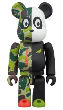 MEDICOM TOY BE@RBRICK atmos x STAPLE #3 100% & 400% Bearbrick?Pre-Order?-2-JToys