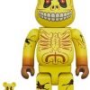 MEDICOM TOY BE@RBRICK SKULL FACE 100% & 400% Bearbrick-1-JToys