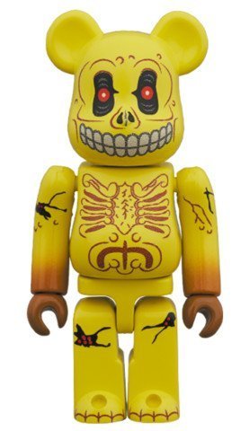Medicom Toy Be@Rbrick Skull Face 100% &Amp; 400% Bearbrick-2-Jtoys Medicom Toy Be@Rbrick Skull Face 100% &Amp; 400% Bearbrick-2-Jtoys