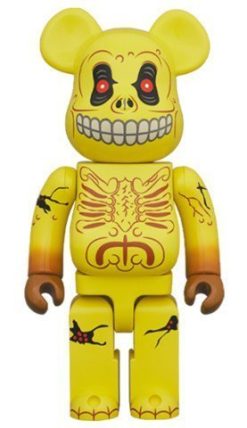 Medicom Toy Be@Rbrick Skull Face 100% &Amp; 400% Bearbrick-3-Jtoys Medicom Toy Be@Rbrick Skull Face 100% &Amp; 400% Bearbrick-3-Jtoys