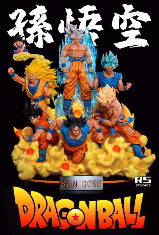 Dragon Ball Rs Studio Son Goku All Style 1:7 Scale Resin Statue