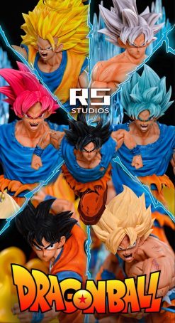 Dragon Ball Rs Studio Son Goku All Style 1:7 Scale Resin Statue - Image 5