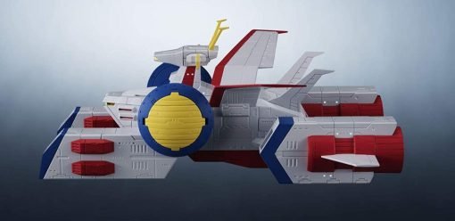 Gundam Kikan Taizen E.f.s.f. Pegasus Class Assault Landing Craft White Base 1-1700 Scale Ship-6-Jtoys