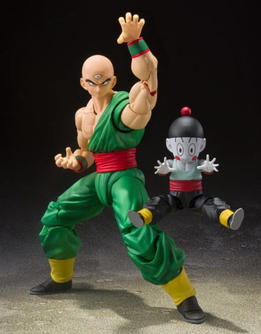 Dragon Ball Z S.h.figuarts Tien And Chiaotzu Exclusive Set-2-Jtoys