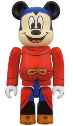 MEDICOM TOY BE@RBRICK Fantasia Mickey Mouse 100% & 400% Bearbrick-2-JToys