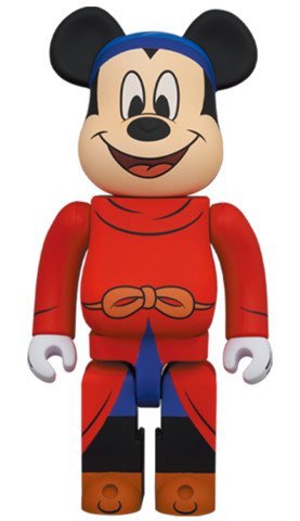 Medicom Toy Be@Rbrick Fantasia Mickey Mouse 100% &Amp; 400% Bearbrick-3-Jtoys Medicom Toy Be@Rbrick Fantasia Mickey Mouse 100% &Amp; 400% Bearbrick-3-Jtoys