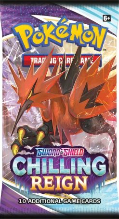 Pokémon Tcg Sword And Shield - Chilling Reign Booster-4-Jtoys