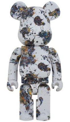 MEDICOM BE@RBRICK Jackson Pollock Studio(SPLASH) 1000% Bearbrick-1-JToys