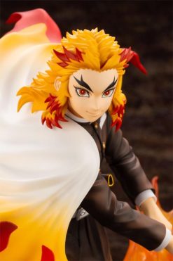 Demon Slayer Kimetsu No Yaiba Artfx J Kyoujurou Rengoku (Purgatory Anjuro) Statue-9-Jtoys