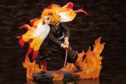 Demon Slayer Kimetsu No Yaiba Artfx J Kyoujurou Rengoku (Purgatory Anjuro) Statue-4-Jtoys