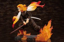 Demon Slayer Kimetsu No Yaiba Artfx J Kyoujurou Rengoku (Purgatory Anjuro) Statue-5-Jtoys