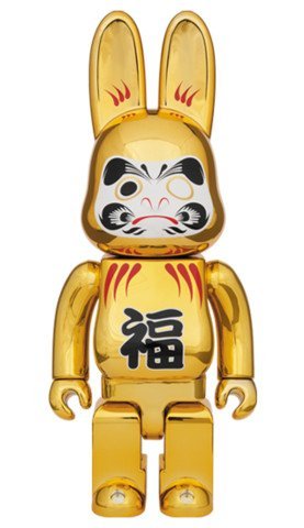 Medicom Toy Be@Rbrick Daruma Golden 400% Bearbrick-1-Jtoys Medicom Toy Be@Rbrick Daruma Golden 400% Bearbrick-1-Jtoys