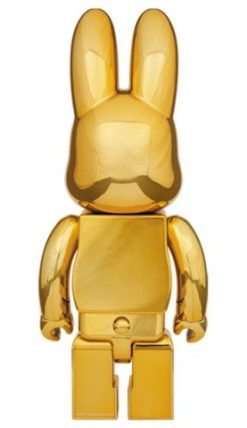 MEDICOM TOY BE@RBRICK DARUMA GOLDEN 400% Bearbrick-2-JToys