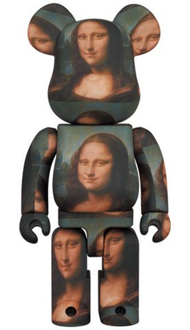 Medicom Toy Be@Rbrick Leonard De Vinci Mona Lisa 100% &Amp; 400% Bearbrick?Pre-Order?-3-Jtoys Medicom Toy Be@Rbrick Leonard De Vinci Mona Lisa 100% &Amp; 400% Bearbrick?Pre-Order?-3-Jtoys
