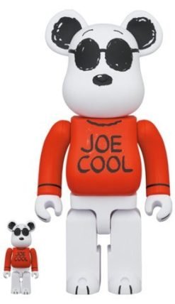 MEDICOM TOY BE@RBRICK Peanuts Joe Cool 100% & 400% Bearbrick?Pre-Order?-1-JToys