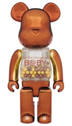 MEDICOM TOY MY FIRST BE@RBRICK B@BY Steampunk 400% Bearbrick?Open Box?-1-JToys