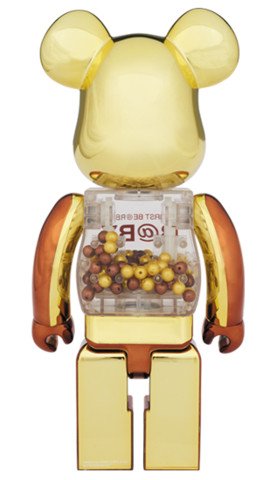 Medicom Toy My First Be@Rbrick B@By Steampunk 400% Bearbrick?Open Box?-2-Jtoys Medicom Toy My First Be@Rbrick B@By Steampunk 400% Bearbrick?Open Box?-2-Jtoys