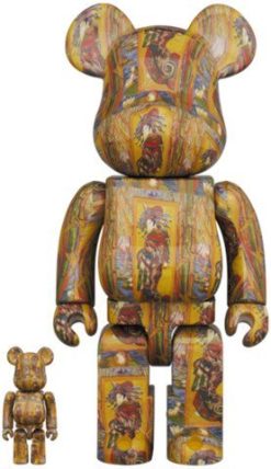 MEDICOM TOY BE@RBRICK Van Gogh Museum?Courtesan(after Eisen) 100% & 400% Bearbrick?Pre-Order?-1-JToys