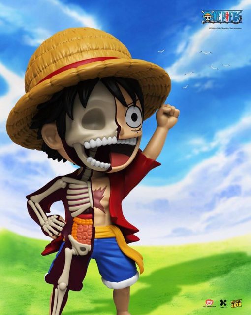 Mighty Jaxx Xxray Plus Luffy Designer Vinyl Toy Figure - Image 3 Mighty Jaxx Xxray Plus Luffy Designer Vinyl Toy Figure - Image 3