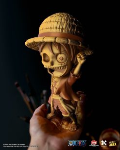 Alternative view of Mighty Jaxx XXRay Plus Luffy (Treasure Gold Edition) Designer Vinyl Toy Figure