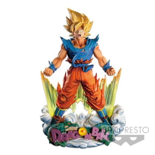 Dragon Ball Z Super Master Stars Diorama Super Saiyan Goku (The Brush)-2-Jtoys
