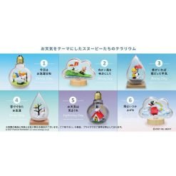 Peanuts SNOOPY WEATHER Terrarium 1Box (6pcs)-2-JToys