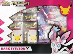 POKÉMON TCG Celebrations Collections - V Box (Lance’s Charizard V and Dark Sylveon V)-2-JToys