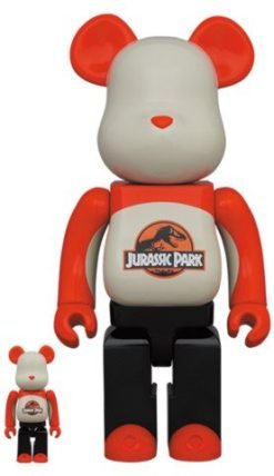 MEDICOM TOY BE@RBRICK JURASSIC PARK 100% & 400% Bearbrick?Pre-Order?-1-JToys