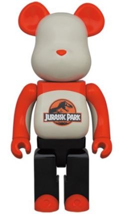 Medicom Toy Be@Rbrick Jurassic Park 100% &Amp; 400% Bearbrick?Pre-Order?-3-Jtoys