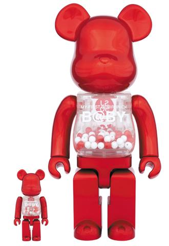 Medicom Toy Be@Rbrick My First Baby Sj50 100% &Amp; 400% Bearbrick-1-Jtoys Medicom Toy Be@Rbrick My First Baby Sj50 100% &Amp; 400% Bearbrick-1-Jtoys